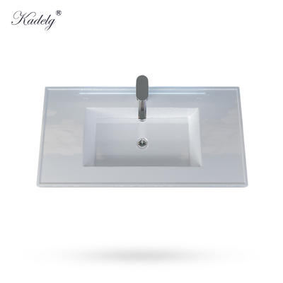 Quartz Counter Top Basin with Cabinet