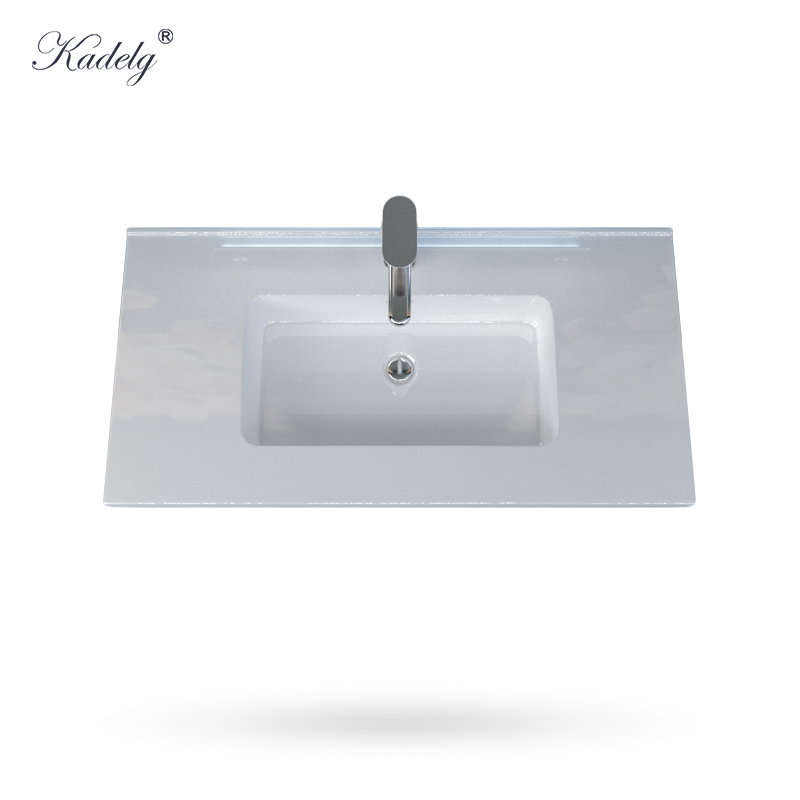 Counter Top Vanity Sink Bathroom Quartz Stone